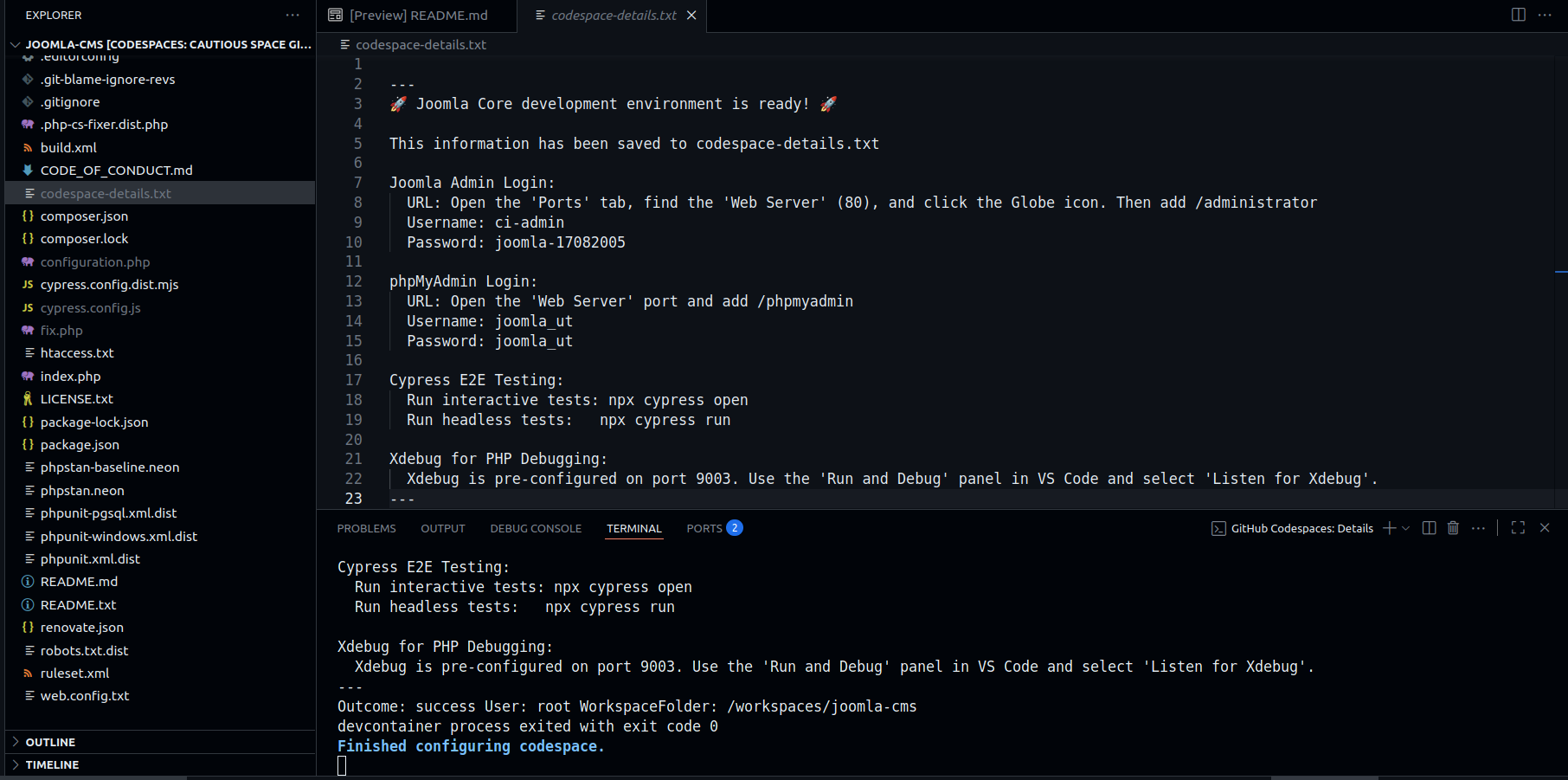 vscode initial setup